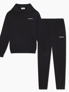 Talentless Black Hoodie and Joggers Set